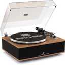 ANGELS HORN Vinyl Record Player, Bluetooth Turntable with Built in Speakers
High Fidelity Turntables for Vinyl Records with Built in Phono Preamp,Magnetic Cartridge AT-3600L, Belt Drive 2-Speed