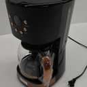 HADEN Coffee Machine, 12 Cup Programmable Drip Coffee Maker with Auto Shut-Off Function and Reusable Washable Water Filter, Black & Copper