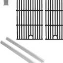 Grill Parts for Charbroil Performance 2 Burner 463630021 463660421 463630422 Cooking Grate & Heat Plate for Charbroil Grill Replacement Parts 463655621 463655021 G426-0004-W1 G426-0005-W1