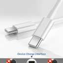 Cabepow 15FT USB C to USB C Cable, 60W USBC to USBC Cord, Extra Long Type C to Type C Fast Charging Cable for iPhone 17 16 15 Pro Plus Pro Max,Galaxy S26/S25/S24,iPad Pro/Air,MacBook Pro/Air and More
