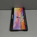 24 Colors Dual Tip Acrylic Paint Markers, Fine and Brush Tip Acrylic Paint Pens with Automatic Ink Control System for Rock Painting, Canvas, Wood, Glass, Fabric, DIY Crafts Making Art Supplies