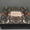 Rugcomf Living Room Rug 5x7 Rug Machine Washable Boho Area Rug Non Slip Vintage Low Pile Large Rugs for Living Room, Bedroom, Farmhouse, Dining Room, Kids Playroom (Dark Espresso)