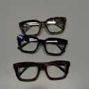 miyya 1.0 Stylish Reading Glasses for Women, Cheaters Eyeglasses, Oversized Blue Light Readers, Fashion Eye Glasses