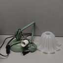 Flower Table Lamp,LED Reading Light Bedside Vintage Flower Night Light,3 Colors Modes Kawaii Bedside Lamps Decor,Living Room Bedroom Room Lighting Table Lamps Home Decoration (Green)