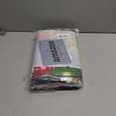 Cartoon Christmas Village Photography Backdrop Winter Snow Pine Tree Background Xmas Fairy Tale Animated Kid Party Photo Booth Banner Supplies (10x8)