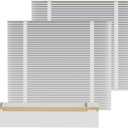 401 Air Replacement Furnace Filter MERV-13 Compatible with AprilAire 2400, Space-Gard 2400 Whole-House Air Cleaner Purifiers, 16x25x6 Air Filter 3 Pack