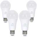 TJBB UL Listed 4-Pack 3 Way Light Bulbs Soft White 3000K 50 100 150 Watt Equivalent, Perfect for Reading, Standard A19 Indoor Led Bulb, 5/10/15 Watt Energy Efficient Bulb