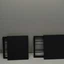 Locker Organizer Shelf School, Adjustable Width and Height, Stackable Metal Locker Storage Organization, Ideal Locker Fits Standard Size School, Office, and Gym Lockers, Black