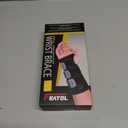 FEATOL Wrist Brace Hand Brace, Carpal Tunnel Wrist Splint Night Support for Women Men, Pain Relief Support -Tendonitis, Arthritis, Sprain, Left Hand, Small/Medium