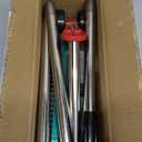 Weed Grabber Remover Garden Tools for Driveway Patio Sidewalk, Crack and Crevice Weeding Tool and Broom
