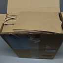 BURVAGY 200Pcs Small Kraft Paper Gift Bags with Handles 5.25x3.25x8.25 Inches Bulk Grocery Retail Party Favor Shopping Bags (Brown)