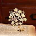 2pcs Bookmark Butterfly Flower Theme Pretty Book Marks Set with Bookmarks for Women, Cute Book Markers for Writers, Kids, Teens, Men Readers, Reading Accessories Gifts for Book Lovers (Yellow)