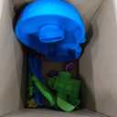 Step2 Rain Showers Splash Pond Water Table, Kids Water and Sand Activity Sensory Playset, Summer Outdoor Toys, 13 Piece Water Toy Accessories, For Toddlers 1.5+ Years Old, Blue & Green