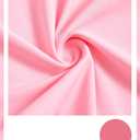 JiAmy 2 in 1 Girls Leggings with Skirt High Waisted Tennis Athletic Flowy Skort Legging for Kids (5-6 Years, Z-pink)