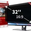 [2-Pack] 32 Inch Computer Privacy Screen Filter (16:9 Aspect Ratio)