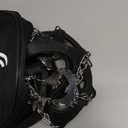 Sportneer CramponsÔºö Ice Cleats for Shoes and Boots with 28 Spikes  Traction Slipon Stretch Footwear for Walking and Shoveling on Ice and Snow  Lightweight for Women and Men