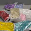 16 Pcs Short Colored Wig and Sunglasses Set for Bachelorette Party Curly Wavy Wig Bulk for Women Halloween Cosplay Neon Bachelor Wedding Neon Birthday Party Favor, 8 Colors