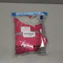 FUAMEY Dog Coat, Medium, Pink, Faux Fur - Waterproof, Windproof, Reflective Cold Weather Coat with Built-in Harness, Fits Dogs 11 lbs and Up (M(chest:21in), Rose Red)