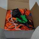 Bencailor 4.7 Ft Fall Inflatables Scarecrow Outdoor Decorations Autumn Blow up Scarecrow Pumpkin with Built in LED Lights for Thanksgiving Yard Lawn Garden Home Decor