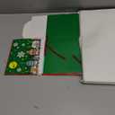 5 Pcs Christmas Money Holder Ornaments with 10 Holes for Cash Gift Wooden Cake Money Holder Pink Xmas Hanging Santa Claus Ornament for Holiday Party Tree Home Decorations