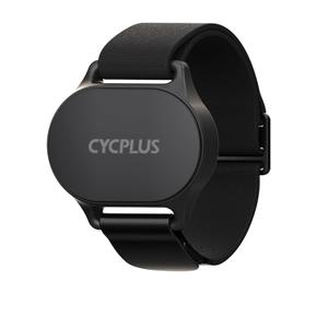 CYCPLUS Heart Rate Monitor Armband,Bluetooth 5.1 ANT+ HR Monitor with HR Zone LED Indicator, IP67 Waterproof, Use for Running Cycling Gym and Other Sports (2025 Upgraded Model)