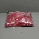 Hiasan Red Backdrop Curtains for Parties, Polyester Photography Backdrop Drapes for Family Gatherings, Wedding Decorations, 5ftx10ft, Set of 2 Panels