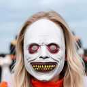 Scary Halloween Mask for Adults, Realistic and Durable Latex Creepy Horror Mask for Cosplay and Halloween Party