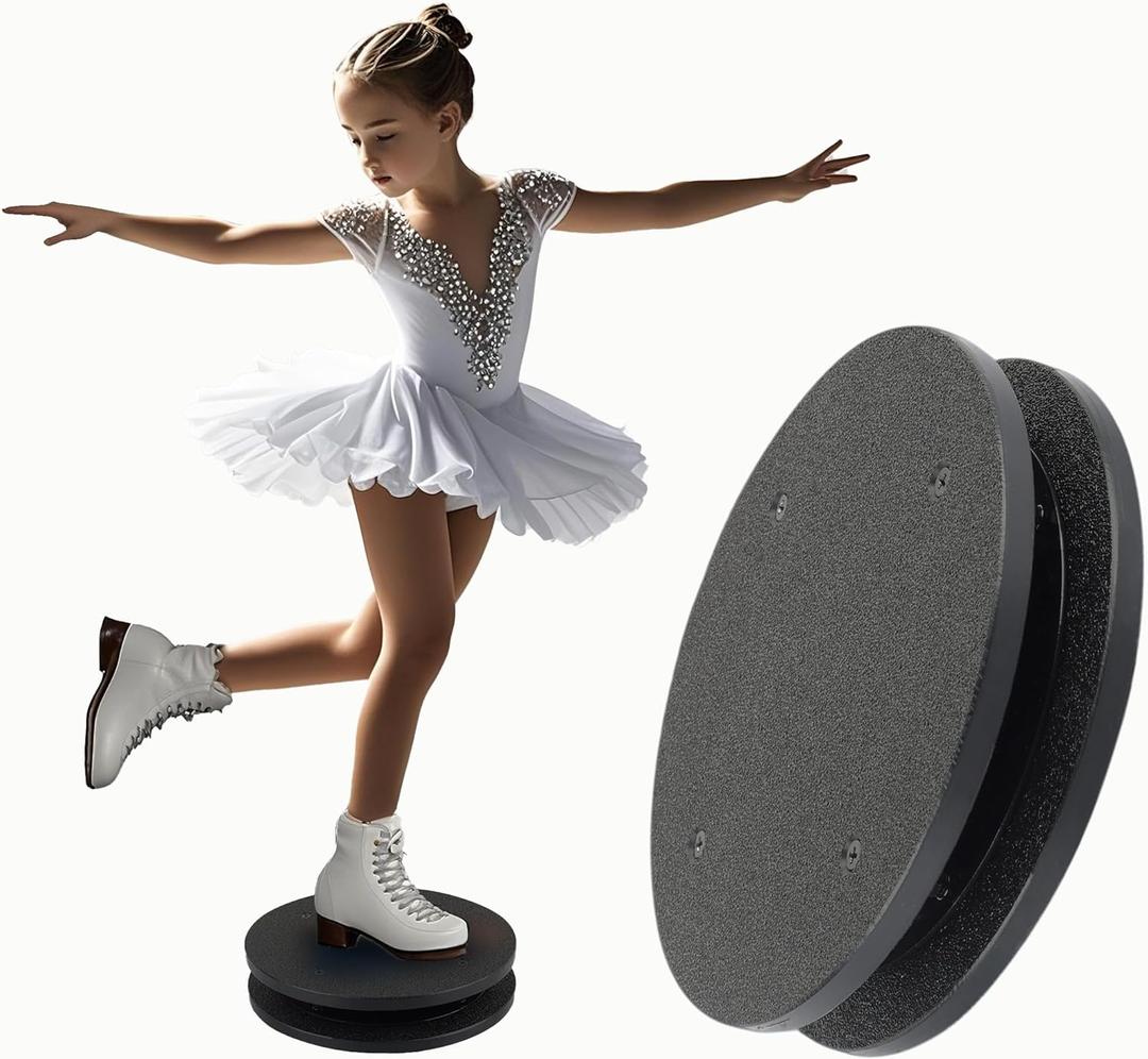 Figure Skating Spinner - Training Aid for Ice Skaters, Gymnastics, Dance and Ballet Pirouette. 8 Inch Spin Trainer.