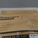 GAGALIFE Kitchen Faucets with Pull Down Sprayer - High Pressure Blade Spray Kitchen Sink Faucet, Brushed Nickel High Arc Single Handle Stainless Steel Classic Pull Out Spray Kitchen Faucet 1 or 3 Hole