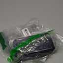 Dog Poop Bag Dispenser - Outdoor or Indoor Pet Waste Bag Dispenser Station - Stick-On or Screw-On Wall Mount - Poop Bags Storage Outdoor Container - Includes 4 Doggie Bag Rolls (Black)