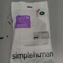 Simplehuman Trash Can Liner C, 10-12 Liters/2.6-3.2 Gallons, 20-Count Bags (Pack of 3)