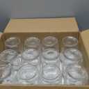 eleganttime Wide Mouth Mason Jars 32 oz with Lids and Bands Set of 12 Jars,Quart Large Glass Mason Jars with Airtight Lids,Great for Canning,Fermentation and Preservation