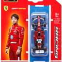 Bburago 1:64 Scale Race Formula Ferrari SF-25 (2025) Diecast Vehicle, Leclerc #16