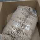 Bedsure Calming Dog Bed for Small Dogs - Donut Washable Small Puppy Bed, 23 inches Anti-Slip Round Fluffy Plush Faux Fur Large Cat Bed, Fits up to 25 lbs Pets, Camel