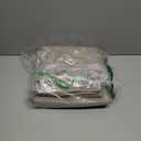 YoungsTex Burlap Tan Linen Blackout Curtains 102 Inches Length for Bedroom, Taupe Thermal Insulated Drapes with Grommet Room Darkening for Farmhouse Living Room, 2 Panels, 52 X 102 Inch