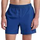 ODODOS Men's Athletic Shorts with Pockets 7" Quick Dry Lightweight Workout Gym Running Shorts, Royal Blue, Small