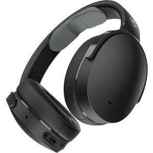 Skullcandy Hesh ANC Wireless Over-Ear Bluetooth Headphones, Active Noise Cancelling, Up to 22 Hrs Battery, Foldable Lightweight Design, Microphone for iPhone Android - True Black