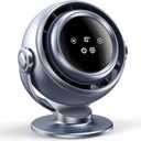 Desk Fan for Office, 90Oscillating Fan with 6000mAh Rechargeable, 10 Speeds 4H Timer 270Tilt Adjustment, 29dB Ultra-Quiet Portable Personal Table Fans, Gifts for Christmas Women Men Home
