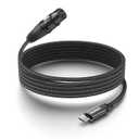 USB C to XLR Female for Microphone,Compatible Microphone Recording Audio Cable, XLR Female to USB C Microphone Audio Cable Connected to Smartphone,Tablet (3.3ft)