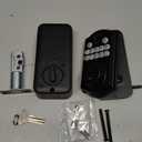 IRONZON Smart Door Lock, APP Control Deadbolt Lock with Gateway, Fingerprint Door Lock for Front Door, 5-in-1 Keyless Entry Door Lock, Touchscreen Keypad, 4 IC Cards, Auto Lock, Easy DIY Installation