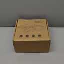 CANEOE Black Modern Ceiling Light Fixtures 6000K Semi Flush Mount Ceiling Lights Hallway Light Fixtures, Acrylic Ceilings Lamp for Hallway Kitchen Bedroom Bathroom