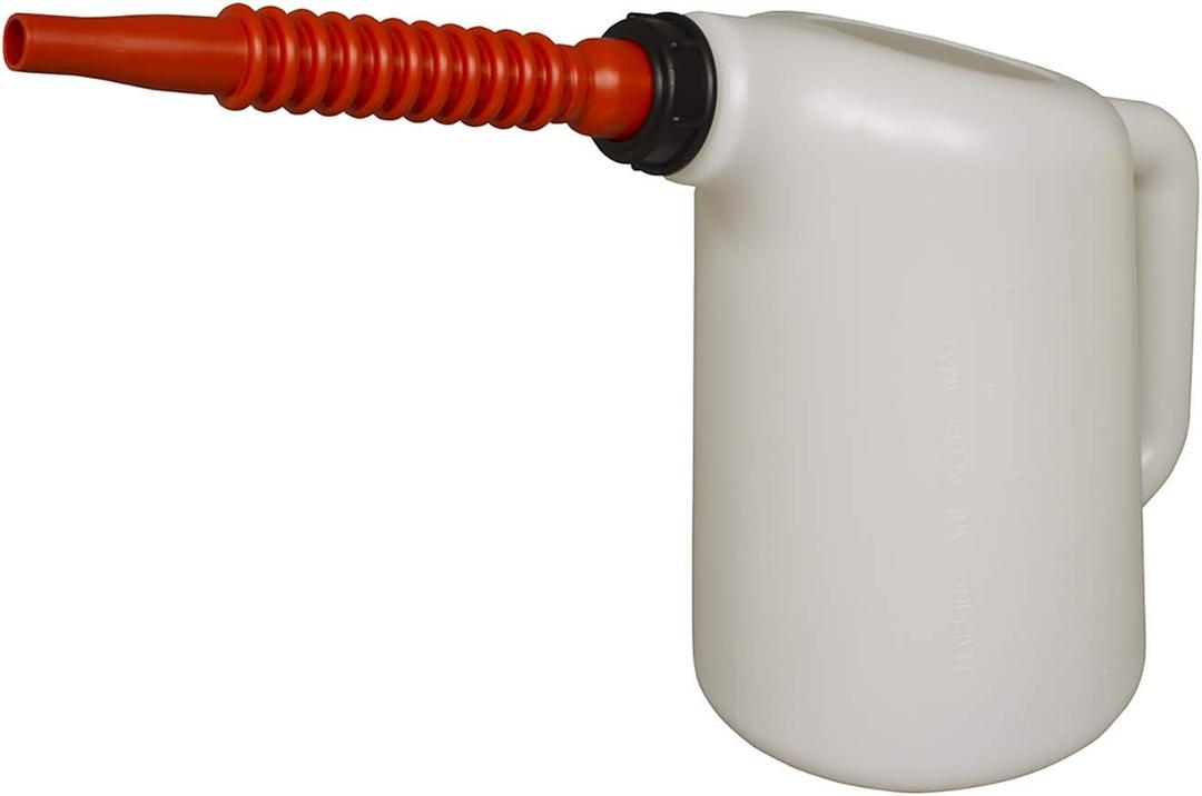 Lisle 19752 Red Oil Dispenser - 6 Quart Capacity (192 Ounces)