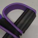 Multifunction Tension Rope, 6-Tube Elastic Yoga Pedal Puller Resistance Band, Natural Latex Tension Rope Fitness Equipment, for Abdomen/Waist/Arm/Leg Stretching Slimming Training (Purple)