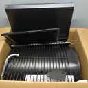 Royal Gourmet CD1519 Portable Charcoal Grill with Warming Rack, Tabletop Charcoal Grill with 303 Sq. In Cooking Area for Outdoor Camping and Picnic Grilling, Black