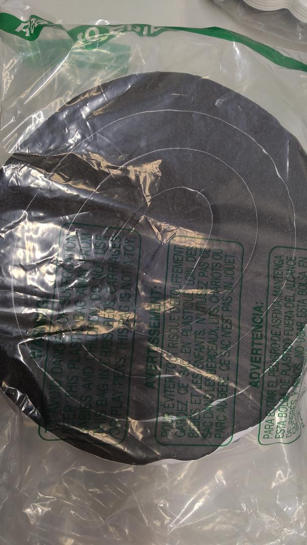 MAGZO Weather Stripping Door Seal 1 Inch W x 1 Inch T, Strong Adhesion and High Resilience Air Conditioner Foam Insulation for Windows, Total Length 13 Feet (6.5ft x 2 Rolls)