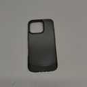 TORRAS Crystal Clear for iPhone 16 Pro Case, Ultra-Thin [Non-Yellowing] [Military Protection] Slim Fit Silicone TPU Cover for iPhone 16 Pro Phone Case, Soft, Black, 6.3 inch,