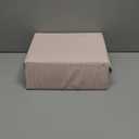 Linen Closet 100% Organic Cotton King Sheet 4 Pcs Set  Crisp Percale, Lightweight & Breathable Light Pink Bed Sheets,Deep Pocket up to 18 Naturally Cooling, Soft, Eco-Friendly,All Season Comfort
