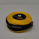 BUNKER INDUST 3/8" x 100' Synthetic Winch Rope,25000LBS Winch Cable with Protective Sleeve 100ft Winch Line Replacement for Off-Road Vehicle SUV Truck, Yellow (3/8inch x 100ft)