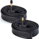2 PCS 28"/29" Bike Tubes 28/29x2.125/2.40 (57/64-622) Bicycle Inner Tubes Compatible with 28/29 x 2.125/2.2/2.25/2.3/2.35/2.4 Bike Bicycle Tire Tubes
