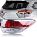 Brake Tail Light Rear Lamp Assembly Right Passenger Side Compatible with 2014-2016 Toyota Highlander 81560-0E100 TO2804120